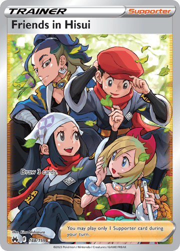 Friends in Hisui (Holofoil)