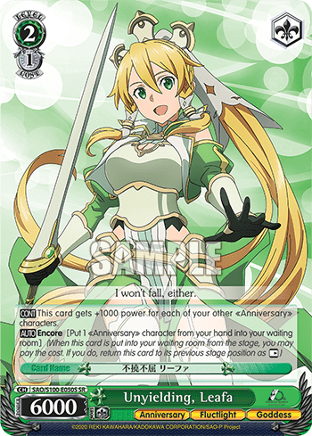 Unyielding, Leafa (Holo)