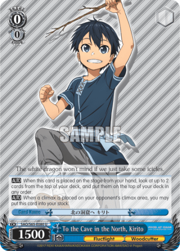 To the Cave in the North, Kirito