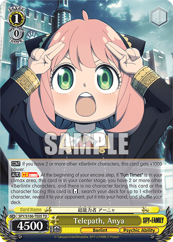 Telepath, Anya