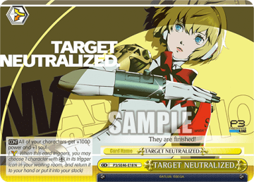 TARGET NEUTRALIZED.