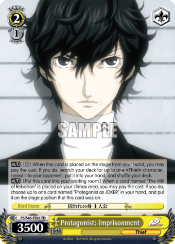 Protagonist: Imprisonment