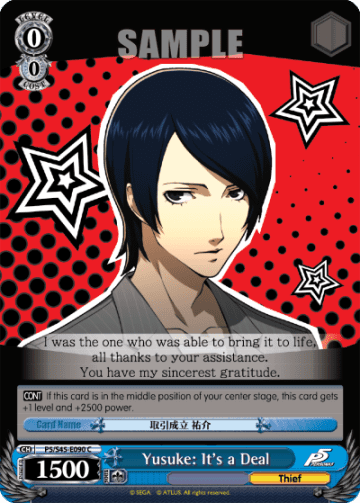 Yusuke: It's a Deal