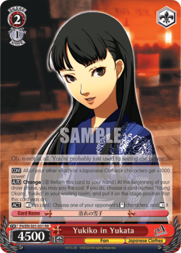 Yukiko in Yukata