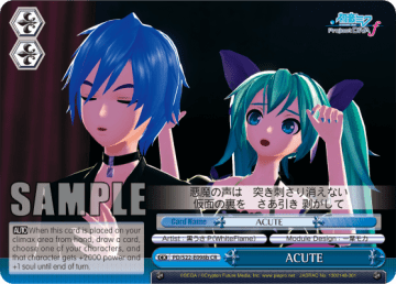 ACUTE #PD/S22-E098b — Hatsune Miku -Project DIVA- ƒ