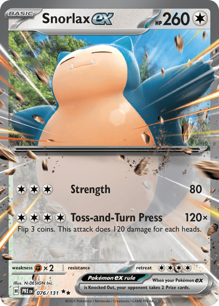 Snorlax ex (Expansion Stamp)