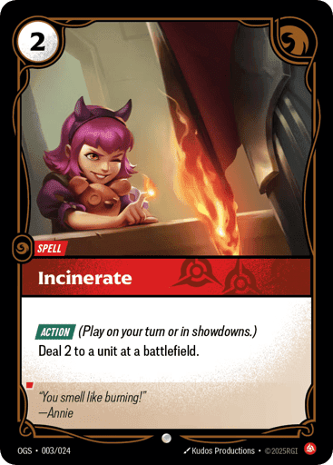 Incinerate (3) — Proving Grounds
