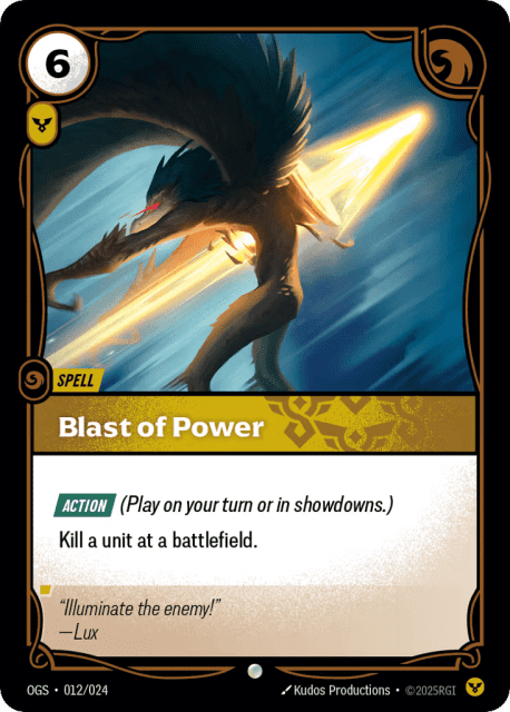 Blast Of Power (12) — Proving Grounds