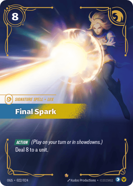 Final Spark (22) — Proving Grounds