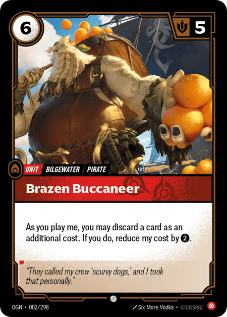 Brazen Buccaneer (Foil) (2) — Origins