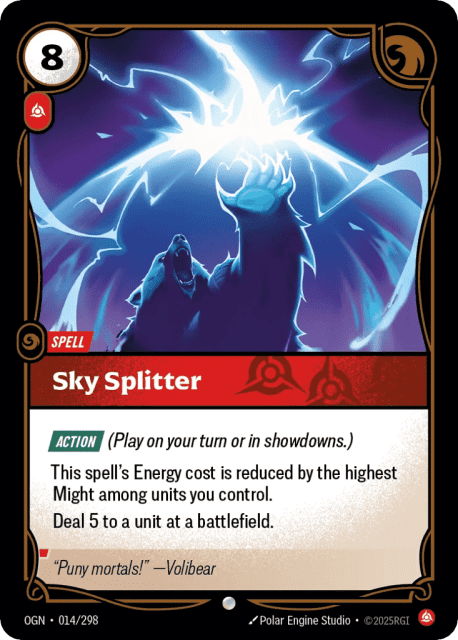 Sky Splitter (14) — Origins