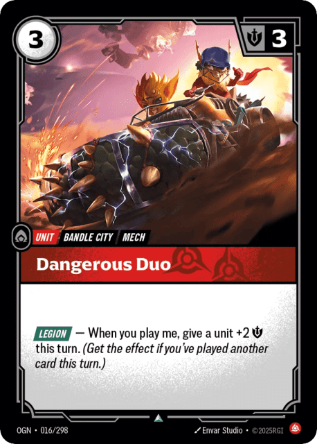 Dangerous Duo (16) — Origins
