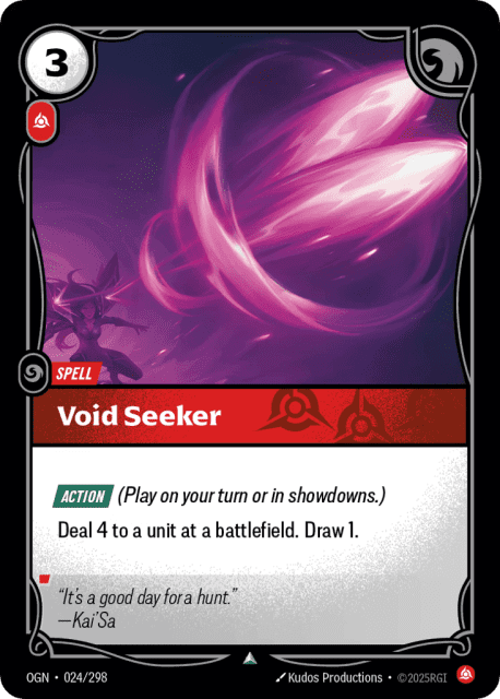 Void Seeker (24) — Origins