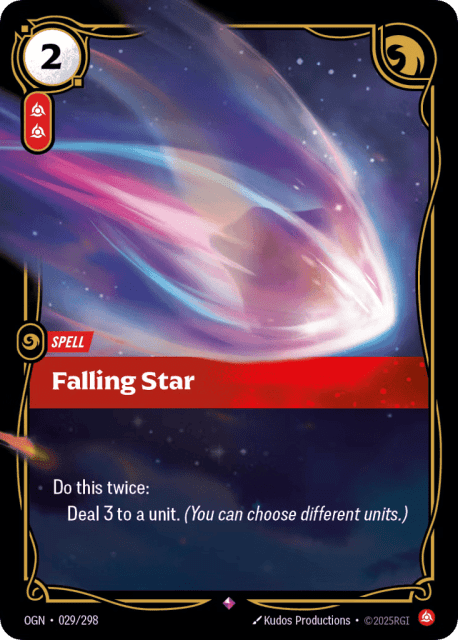 Falling Star (Foil) (29) — Origins