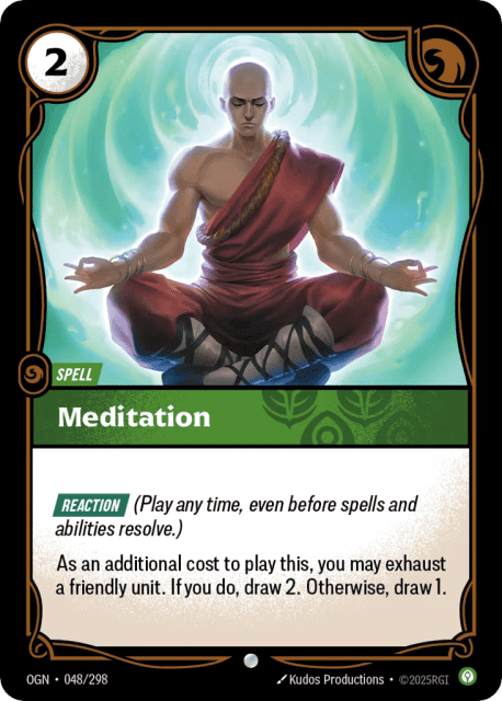 Meditation (48) — Origins