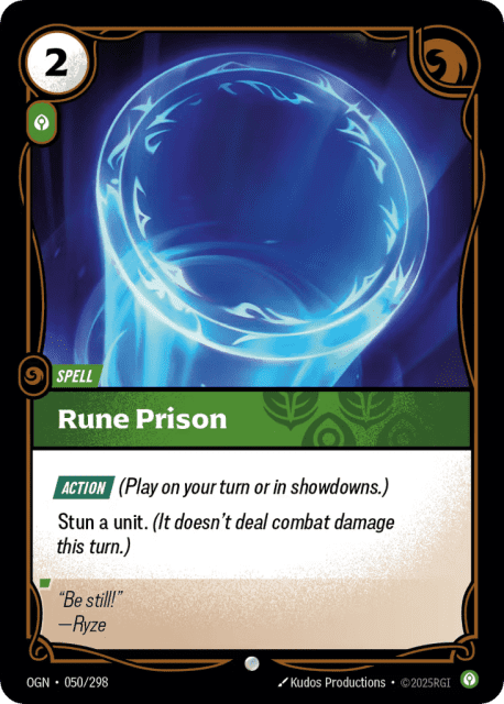 Rune Prison (50) — Origins