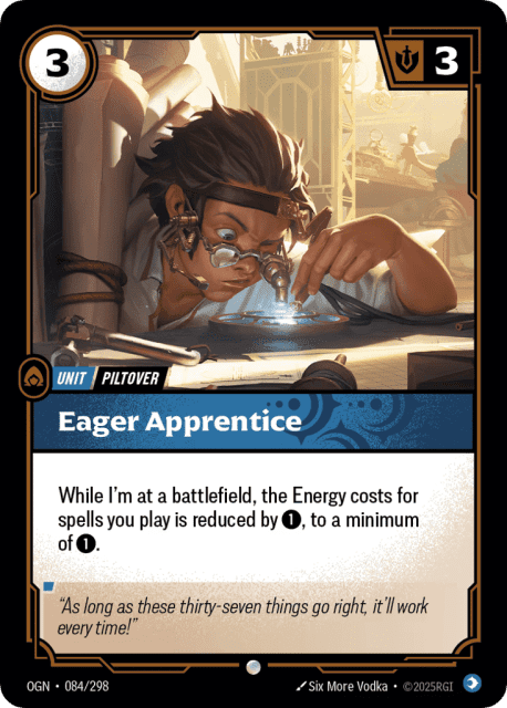 Eager Apprentice (Foil) (84) — Origins