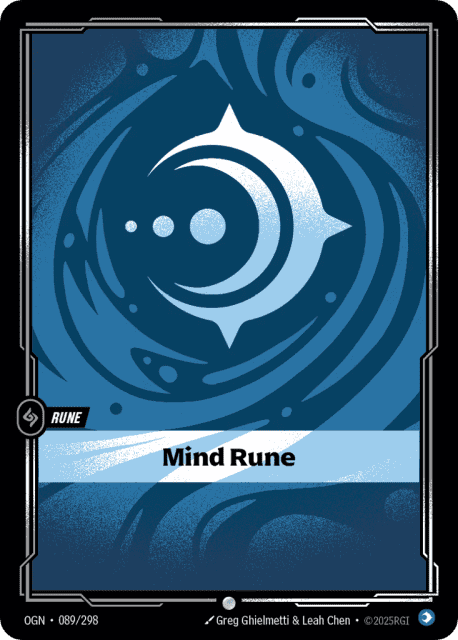 Mind Rune (Foil) (89) — Origins