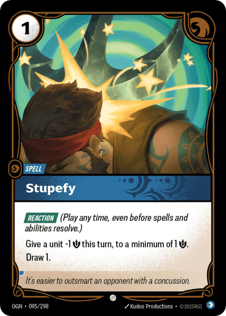 Stupefy (95) — Origins