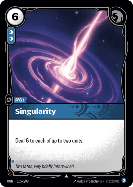 Singularity (Foil) (105) — Origins
