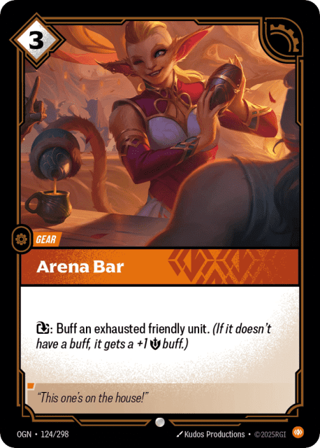 Arena Bar (124) — Origins