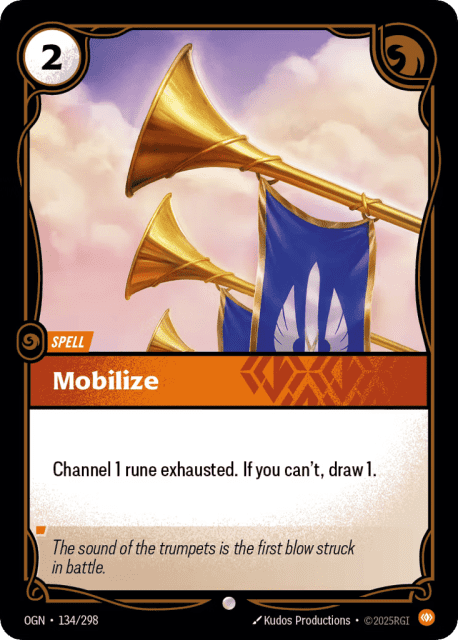 Mobilize (134) — Origins