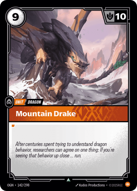 Mountain Drake (Foil) (142) — Origins