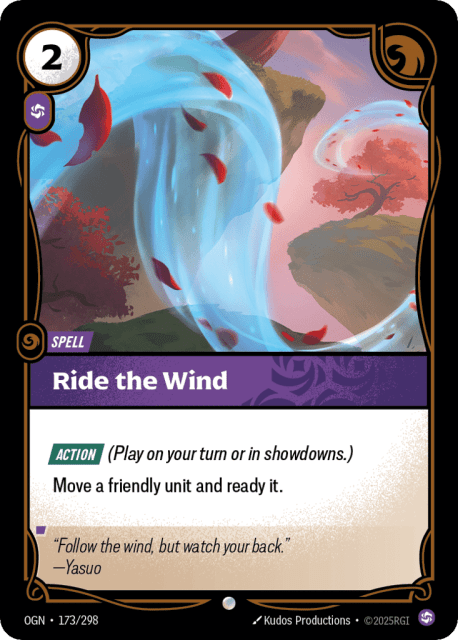 Ride The Wind (173) — Origins