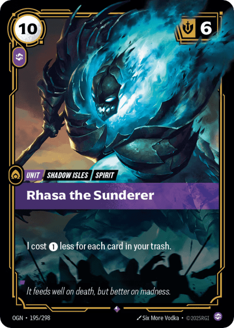 Rhasa The Sunderer (Foil) (195) — Origins