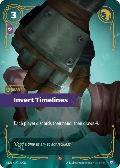 Invert Timelines (Foil) (201) — Origins