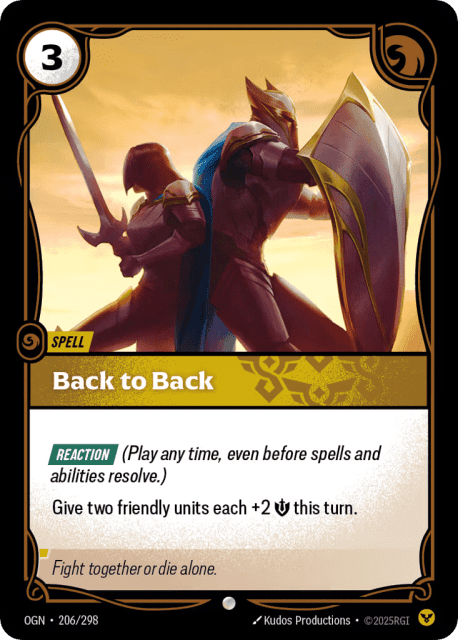 Back To Back (206) — Origins