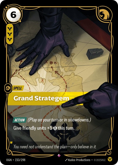Grand Strategem (Foil) (233) — Origins