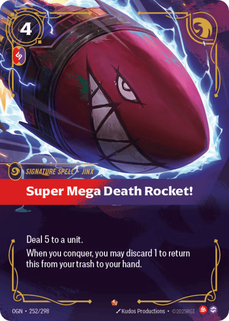 Super Mega Death Rocket! (Foil) (252) — Origins