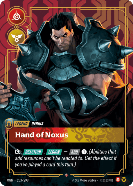 Hand Of Noxus (Foil) (253) — Origins