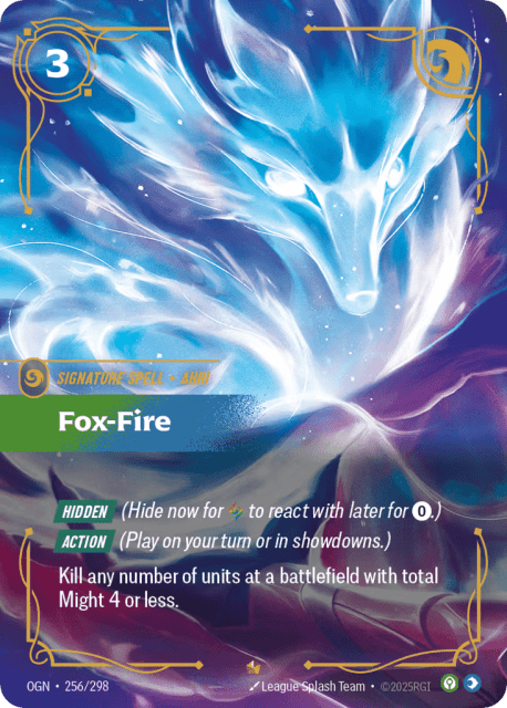 Fox-fire (Foil) (256) — Origins
