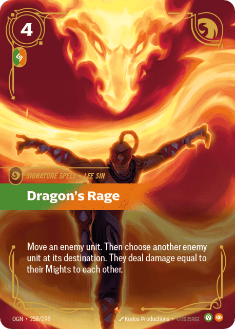 Dragon's Rage (Foil) (258) — Origins