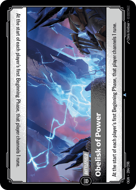 Obelisk Of Power (Foil) (284) — Origins