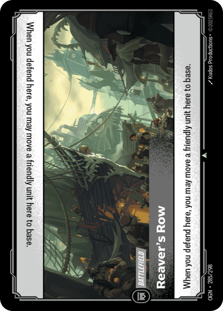 Reaver's Row (Foil) (285) — Origins