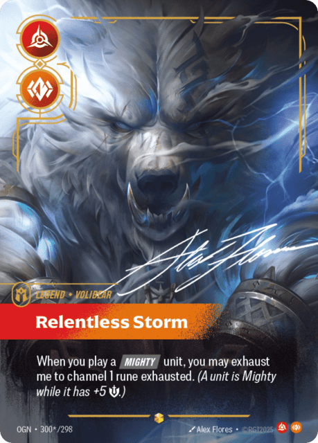 Relentless Storm (Foil) (300*) — Origins