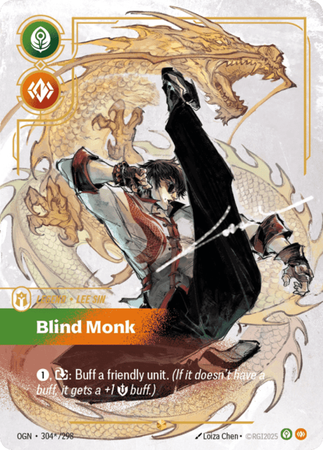 Blind Monk (Foil) (304*) — Origins