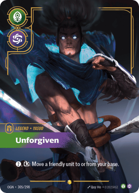 Unforgiven (Foil) (305) — Origins