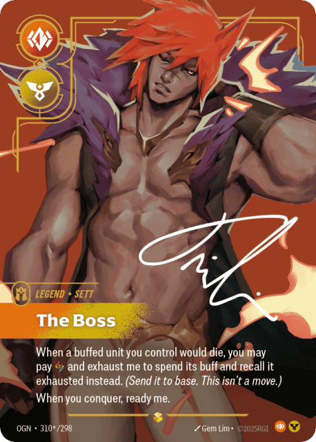 The Boss (Foil) (310*) — Origins