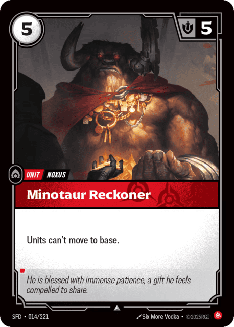 Minotaur Reckoner (14) — Spiritforged