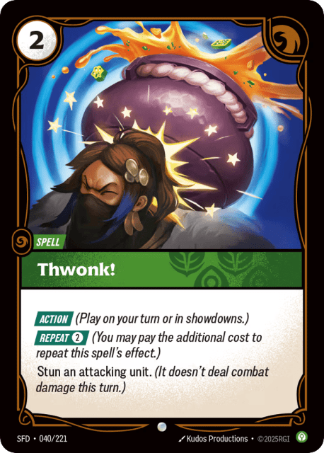 Thwonk! (Foil) (40) — Spiritforged