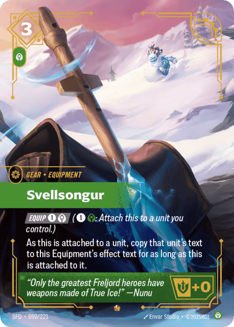 Svellsongur (Foil) (59) — Spiritforged