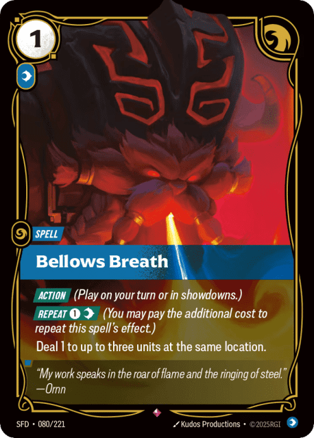 Bellows Breath (Foil) (80) — Spiritforged