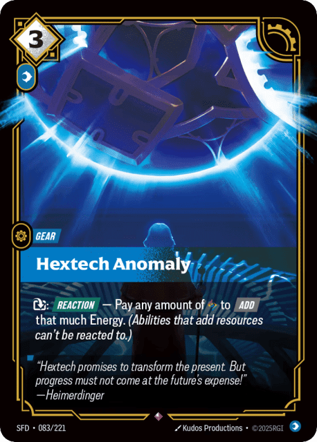 Hextech Anomaly (Foil) (83) — Spiritforged