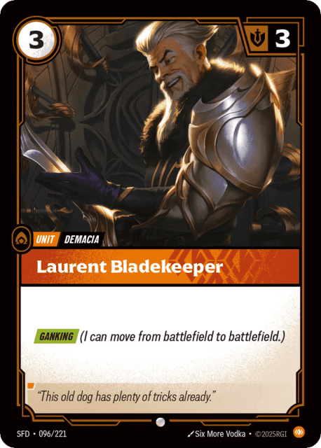 Laurent Bladekeeper (Foil) (96) — Spiritforged
