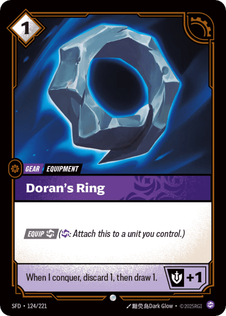 Doran's Ring (Foil) (124) — Spiritforged
