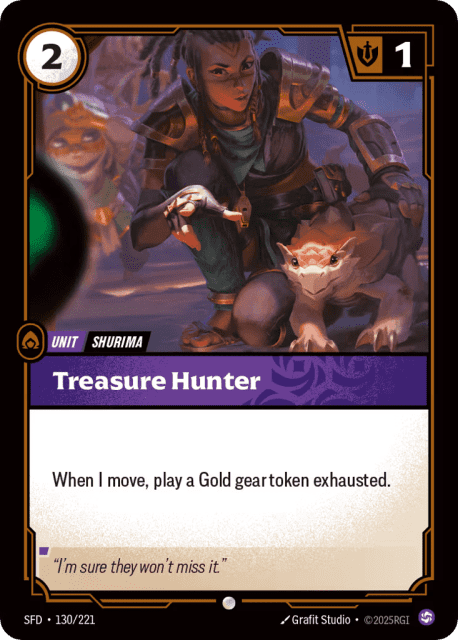 Treasure Hunter (130) — Spiritforged